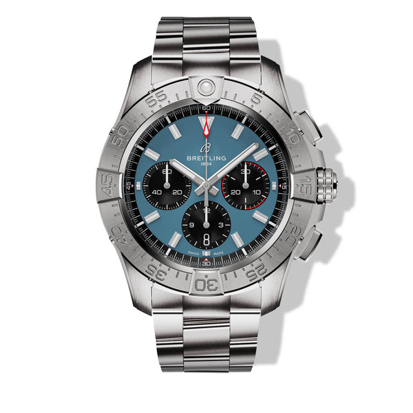 Breitling Avenger B01 Blue Chronograph 44 on Bracelet