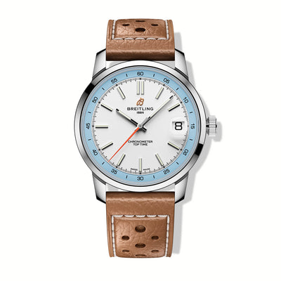 Breitling Top Time B31 Watch in White on Strap - 38mm - Breitling product