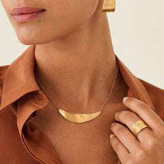 Marco Bicego Lunaria Yellow Gold Bulino Ring