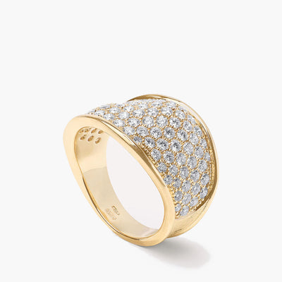 Marco Bicego Lunaria 18K Yellow Gold Diamond Ring - Marco Bicego product