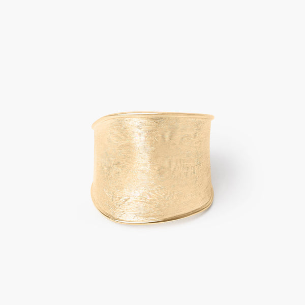 Marco Bicego Lunaria 18kt Yellow Gold Wide Band Ring