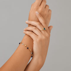 Marco Bicego Jaipur Color London Blue Topaz Stackable Ring