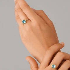 Marco Bicego Jaipur Color Diamond Topaz Ring