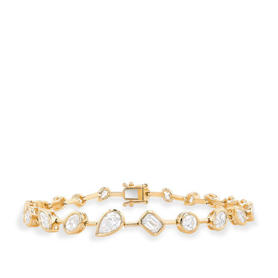 Couture Duchess Multi-Shaped Diamond Bezel Bracelet - Private Label product