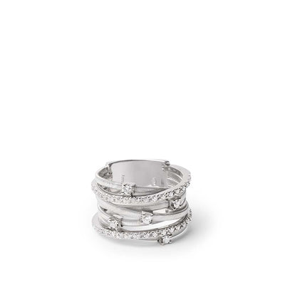 Marco Bicego Goa 18kt White Gold 7 Row Diamond Ring - Marco Bicego product