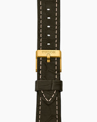 TUDOR Black Bay 58 18k with 39mm Yellow Gold Case and Brown Alligator Bracelet