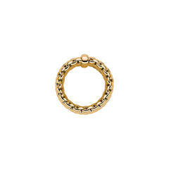 Fope Essentials Yellow Gold Wide Flex'it Ring