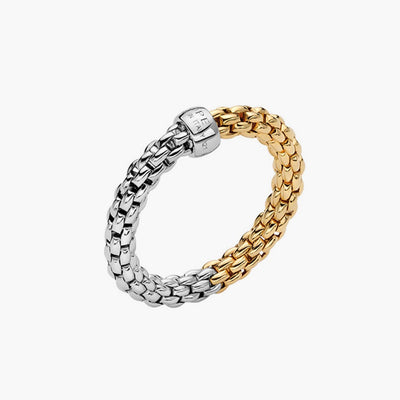 Fope Essentials Ring in White and Yellow Gold - Fope product