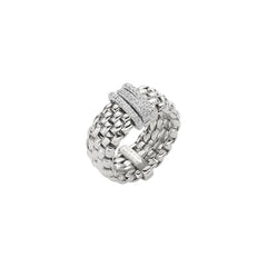 Fope Panorama Flex'it Pave Diamond Ring