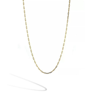 Dainty Anchor Chain Necklace - 1.3mm - Private Label product