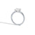 The East to West Solitaire Pavé