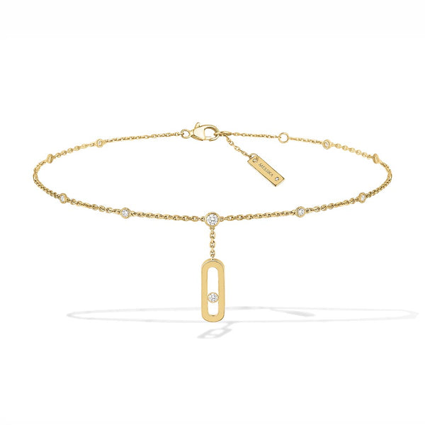 Messika Move Uno Gold Diamond Anklet