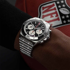 Breitling Chronomat B01 NFL Atlanta Falcons Edition with Rouleaux Steel Bracelet - 42mm