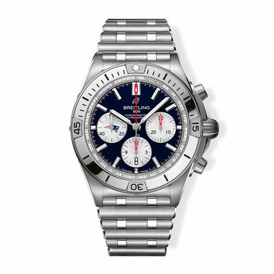 Breitling Chronomat B01 NFL New England Patriots Edition with Rouleaux Steel Bracelet - 42mm - Breitling product