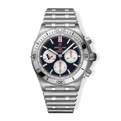 Breitling Chronomat B01 NFL Houston Texans Edition with Rouleaux Steel Bracelet - 42mm - Breitling product