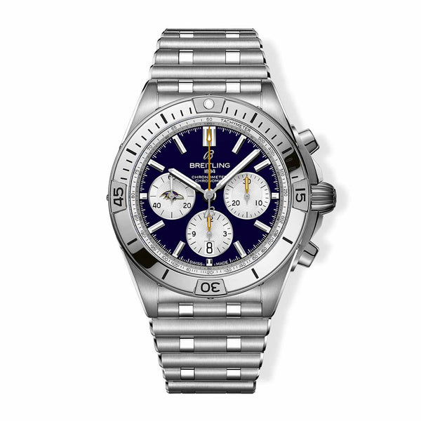 BREITLING クロノグラフ 腕時計 42mm Breitling Chronomat B01 42 NFL Baltimore Ravens Edition with