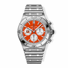 Breitling Chronomat B01 NFL Cincinnati Bengals Edition with Rouleaux Steel Bracelet - 42mm