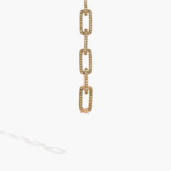 Piranesi Champagne Diamond Rose Gold Link Bracelet