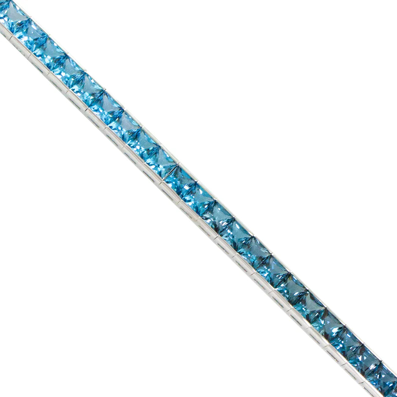 Bellarri Eternal Love Blue Topaz Ombre 5mm Bracelet