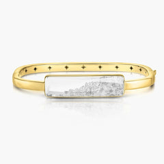Moritz Glik Core Shaker Bangle Gold Bracelet
