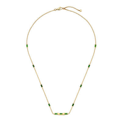 Gucci Link to Love Baguette Tourmaline Necklace - Gucci product
