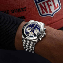 Breitling Chronomat B01 NFL Baltimore Ravens Edition with Rouleaux Steel Bracelet - 42mm
