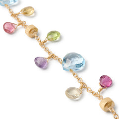 Marco Bicego Paradise Blue Topaz Mix Gemstone Bracelet