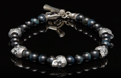 William Henry Blue Skull Patrol Bracelet - William Henry product