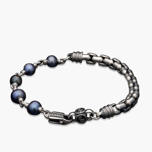 William Henry Odyssey Peacock Pearl Bracelet