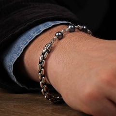 William Henry Odyssey Peacock Pearl Bracelet