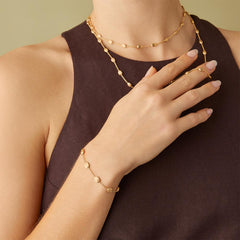 Marco Bicego Siviglia 18kt Yellow Gold Station Bracelet