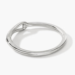 John Hardy Surf Silver Hinged Bangle