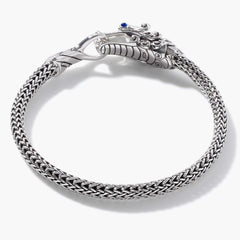 John Hardy Legends Naga Blue Sapphire Bracelet