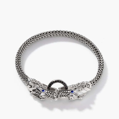 John Hardy Legends Naga Double Dragon Sapphire Station Bracelet - John Hardy product