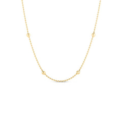 Roberto Coin Beaded Station Chain - 18 Inch