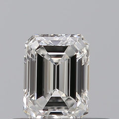 Diamond EMERALD 0.31ct VVS1