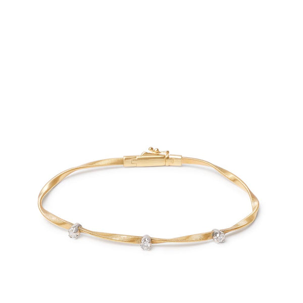 Marco Bicego Marrakech Two-Tone Gold Diamond Bracelet