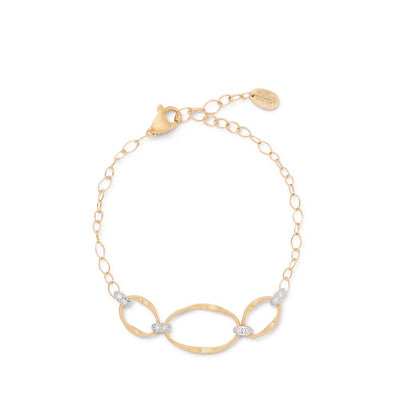 Marco Bicego Marrakech Onde Gold Three Link Bracelet - Marco Bicego product