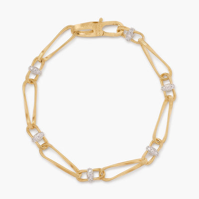 Marco Bicego Marrakech Onde Diamond Twisted Chain Bracelet - Marco Bicego product
