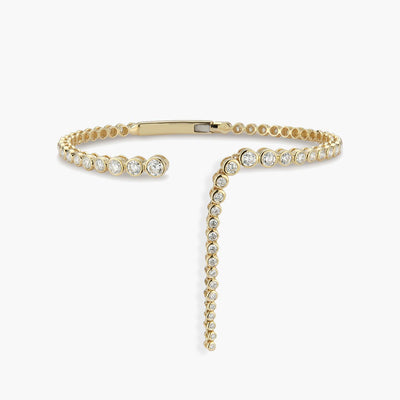 ONDYN Imperial Wavelength Diamond Bezel Bracelet - Ondyn product