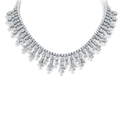 44 Carat Diamond Collar Necklace - Private Label product