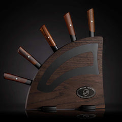 William Henry Kultro Knife 6-Piece Set - Walnut Tempest
