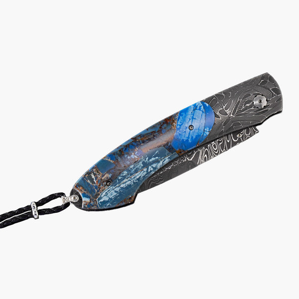 William Henry B12 Blue Fusion Spearpoint Knife