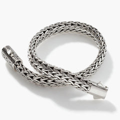 John Hardy Classic Chain 6.5mm Silver Icon Bracelet with Chain Clasp