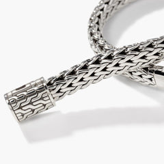 John Hardy Classic Chain 6.5mm Silver Icon Bracelet with Chain Clasp