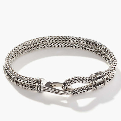 John Hardy Classic Chain Double Silver Hook Bracelet - John Hardy product