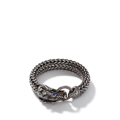 John Hardy Legends Naga Hammered and Reticulated Silver Bracelet - John Hardy product