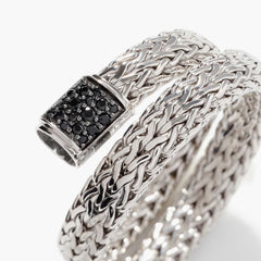 John Hardy Classic Chain 7.5mm Black Sapphire Icon Bracelet