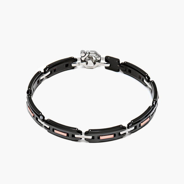 Barakà Explore Two-Tone Stainless Steel Link Bracelet