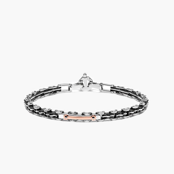 Barakà Discovery Two-Tone Link Bracelet | BR251231ROAD180002